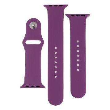 Ремешок для Apple Watch Band Silicone Two-Piece 42/44/45/49 mm Grape 212-02132 фото
