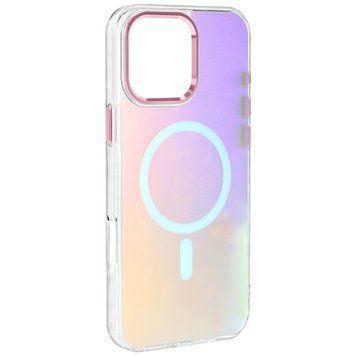 Чехол TPU Lunar Glow (MagFit) для Apple iPhone 16 Pro (6.3") Baby Pink 214-03526 фото