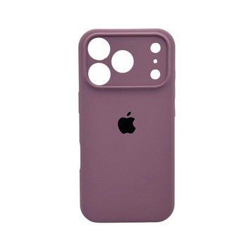 Силиконовый чехол с закрытой камерой для iPhone 17 Pro Blackcurrant 666-04266 фото