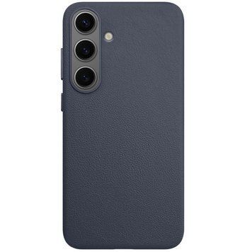 Шкіряний чохол Leather Case для Samsung Galaxy S25 Midnight Blue 555-03196 фото