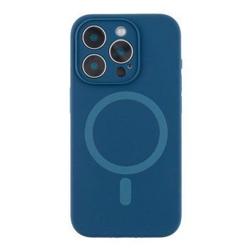 Чохол Glow Silicone Case Full Camera with Magsafe для iPhone 12 Pro Dark blue 214-03998 фото