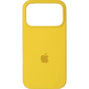 Силиконовый чехол для Apple iPhone 17 Pro Sunny-Yellow 208-06557 фото