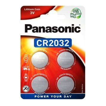 Батарейка Panasonic CR2032 (4шт) 5410853058663 фото