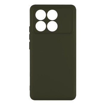 Чехол Silicone Cover Full Camera для Xiaomi Poco X6 Pro 5G Dark Green 777-02870 фото