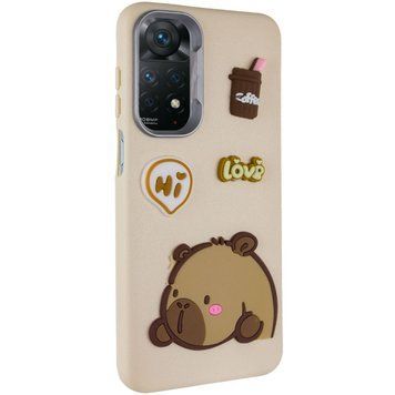 Чохол TPU Leather Toys для Xiaomi Redmi Note 11 Pro 4G/5G / 12 Pro 4G Capybara / Sand 555-00874 фото