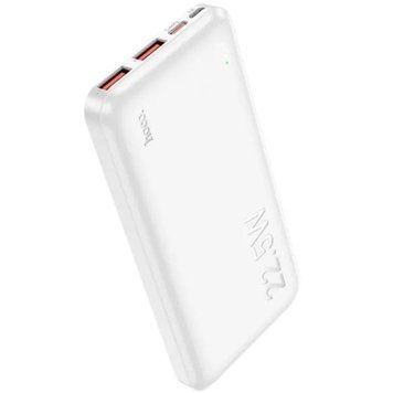 Внешний аккумулятор HOCO J101 Astute 22.5W fully compatible power bank(10000mAh) White 216-00130 фото