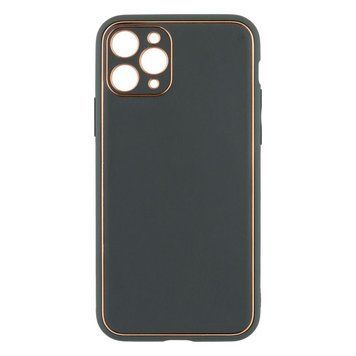 Чохол Leather Gold with Frame для iPhone 11 Pro Navy Green 207-00353 фото