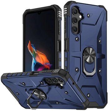 Ударостійкий чохол Pathfinder Ring для Samsung Galaxy A54 5G Navy 777-07876 фото