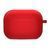 Силиконовый футляр с микрофиброй для наушников Airpods 4 Red 203-00368 фото