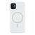 Чехол Glow Silicone Case with Magsafe для iPhone 11 White 214-03848 фото