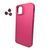 Чохол Silky Cam Protect для iPhone 12 Pro Max Deep Red 666-02418 фото
