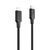 Кабель Proove Striped Silicone Type-C to Lightning (1m) black 656-02598 фото