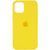 Силиконовый чехол для iPhone 15 Pro Max Sunny Yellow 666-01119 фото