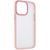 TPU+PC чехол Metal Buttons для Apple iPhone 13 Pro Max (6.7") Розовый 777-08324 фото