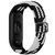 Ремінець для Xiaomi Mi Band 3/4/5/6/7 Elastic Adjustment Black/White 212-02462 фото
