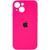 Чехол Silicone Case Full Size with Frame для iPhone 15 Plus Shiny Pink 208-05054 фото