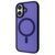 Чохол WAVE Matte Insane Case with Magnetic Ring для iPhone 17 Midnight blue 656-07907 фото