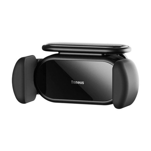 Тримач для мобiльного Baseus Steel Cannon pro Solar Electric Car Mount Black 656-00437 фото