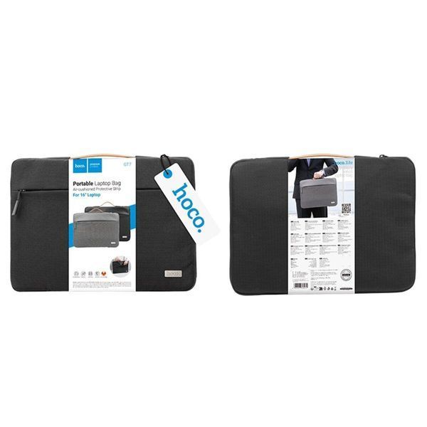 Сумка HOCO GT7 Extraordinary series laptop bag (16 inches) Mysterious Black 656-03399 фото