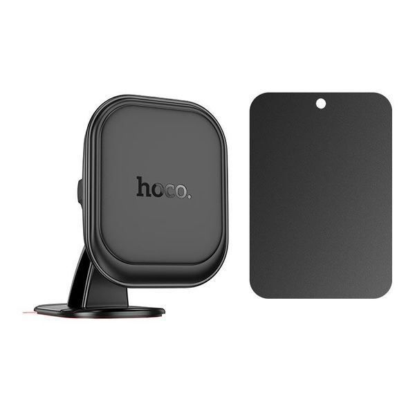 Автодержатель для телефона HOCO H30 Brilliant magnetic car holder(center console) Black 6942007611473 фото