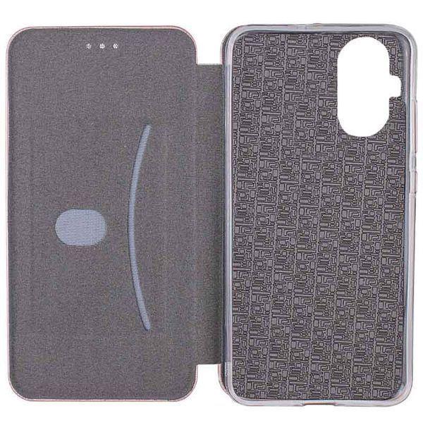 Кожаный чехол-книжка Classy для Realme C55 Rose Gold 777-05736 фото