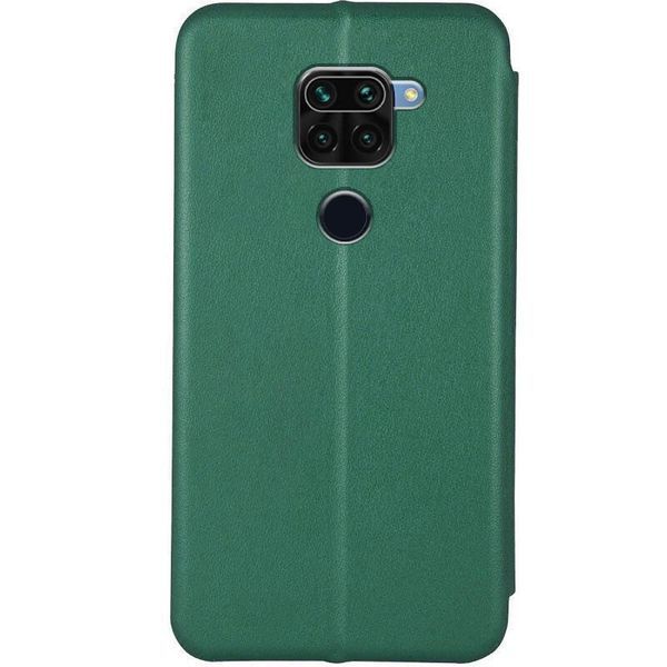 Кожаный чехол-книжка Classy для Xiaomi Redmi Note 9 / Redmi 10X Green 777-05991 фото