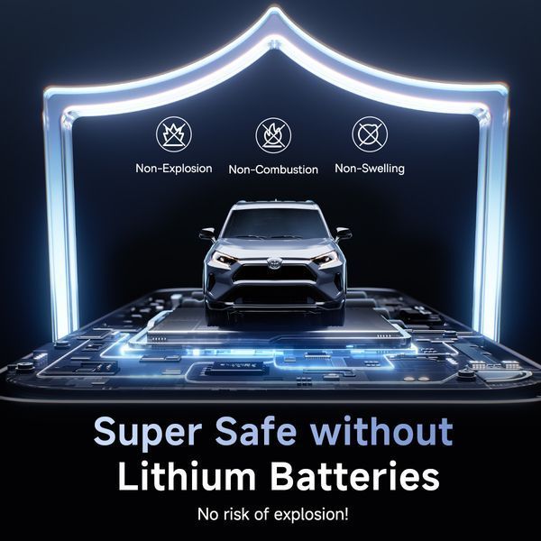Автомобільний пуско-зарядний пристрій Baseus PrimeTrip VJ1 Supercapacitor Car Jump Starter 1200A Cosmic Black C00269000121-00 фото