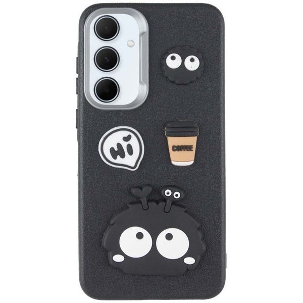Чохол TPU Leather Toys для Samsung Galaxy A35 Monster / Black 555-00924 фото