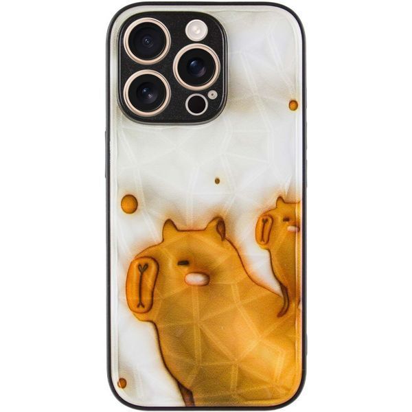 Чехол TPU+PC Prisma Fluffie для Apple iPhone 16 Pro Max (6.9") Capybara 208-05438 фото