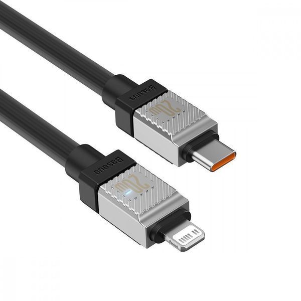 Кабель Baseus CoolPlay Series Fast Charging Type-C to Lightning 20W (1m) Black CAKW000001 фото