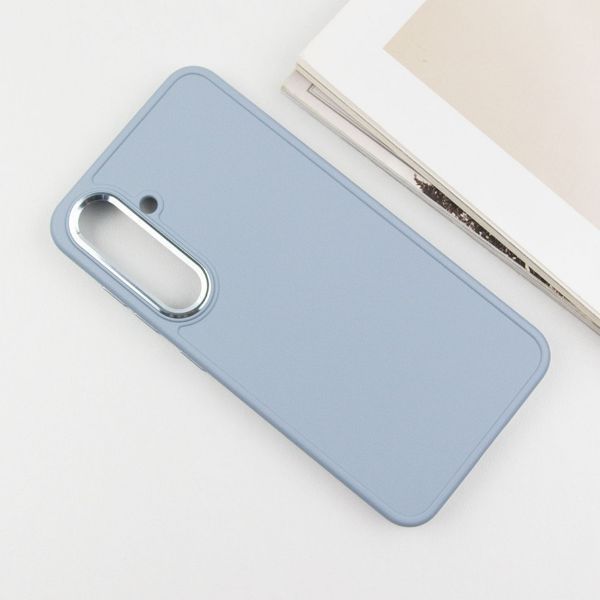 Чохол TPU Bonbon Metal Style для Samsung Galaxy S23 Mist blue 555-02816 фото