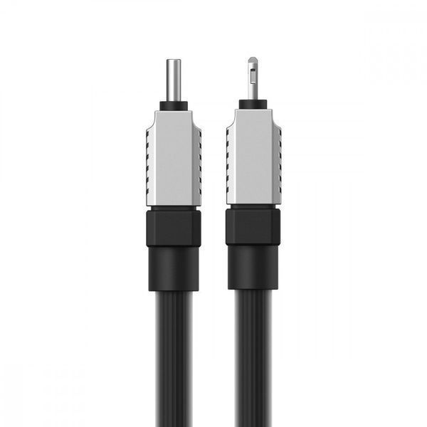 Кабель Baseus CoolPlay Series Fast Charging Type-C to Lightning 20W (1m) Black CAKW000001 фото