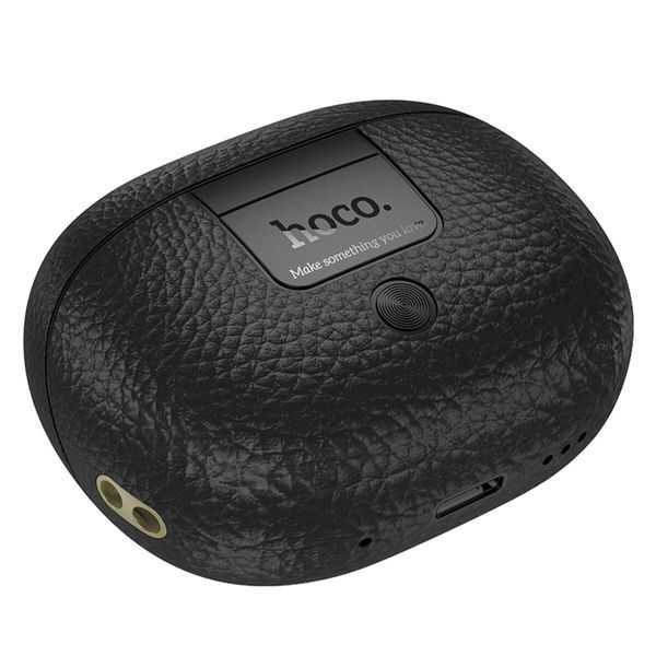 Беспроводные наушники HOCO EQ23 Plus Duke II true wireless ANC+ENC BT headset Black 656-03865 фото
