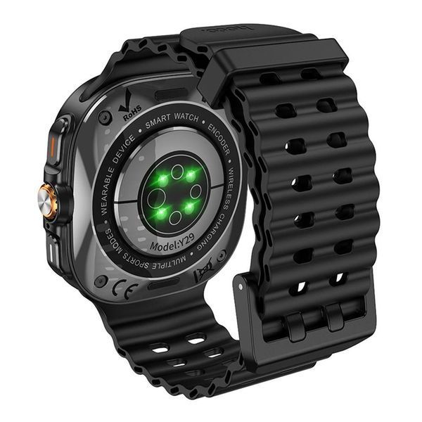 Смарт Часы Hoco Y29 Smart sports watch Черные 656-03460 фото