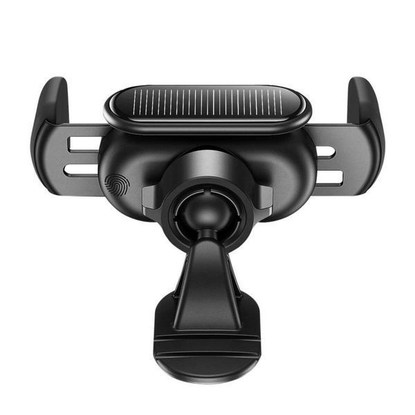 Тримач для мобiльного Baseus Steel Cannon pro Solar Electric Car Mount Black 656-00437 фото