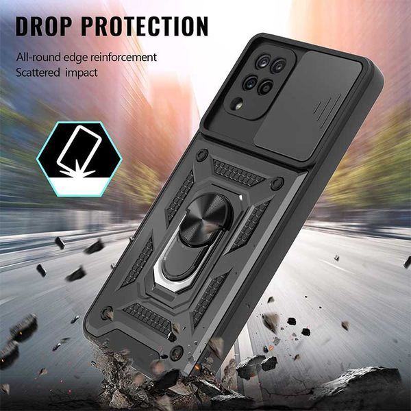 Ударостійкий чохол Camshield Serge Ring для Samsung Galaxy M33 5G Black 777-04584 фото