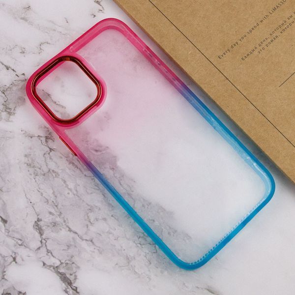 Чохол TPU+PC Fresh sip series для Apple iPhone 11 Pro Max (6.5") Бірюзовий / Рожевий 777-06698 фото