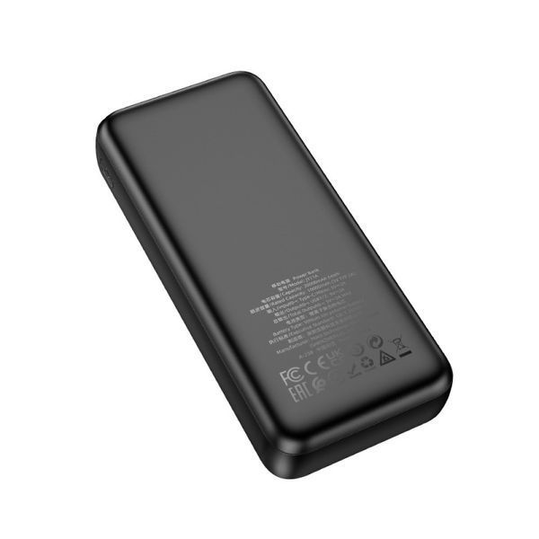 Портативный аккумулятор Hoco J111A 2xUSB/1xUSB Type-C/Micro 20000mAh Черный 216-00063 фото