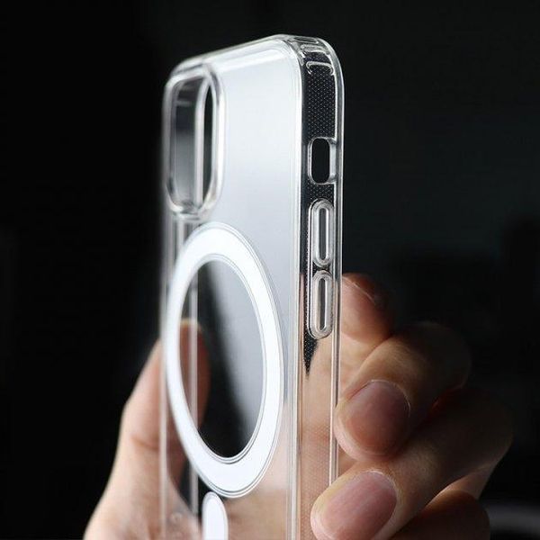 Прозорий чохол Clear Case with MagSafe для iPhone 12 Pro 214-00076 фото