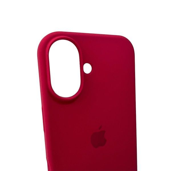 Силіконовий чохол для iPhone 16 Maroon 666-01173 фото