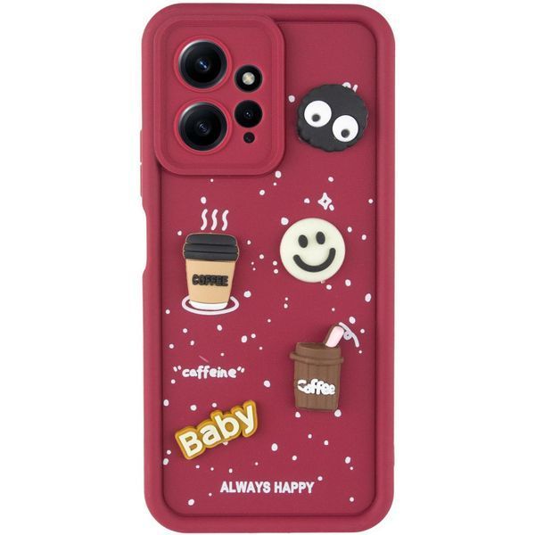 Чехол TPU Toys Case для Xiaomi Redmi Note 12 4G Red/Always Happy 777-03844 фото
