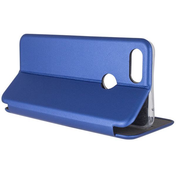 Кожаный чехол-книжка Classy для Xiaomi Mi 8 Lite / Mi 8 Youth (Mi 8X) Blue 777-06091 фото