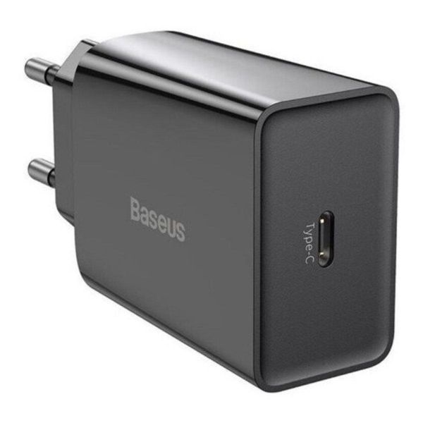 Мережевий зарядний пристрій Baseus Speed Mini Quick Charger 1C 20W EU Black 656-01305 фото