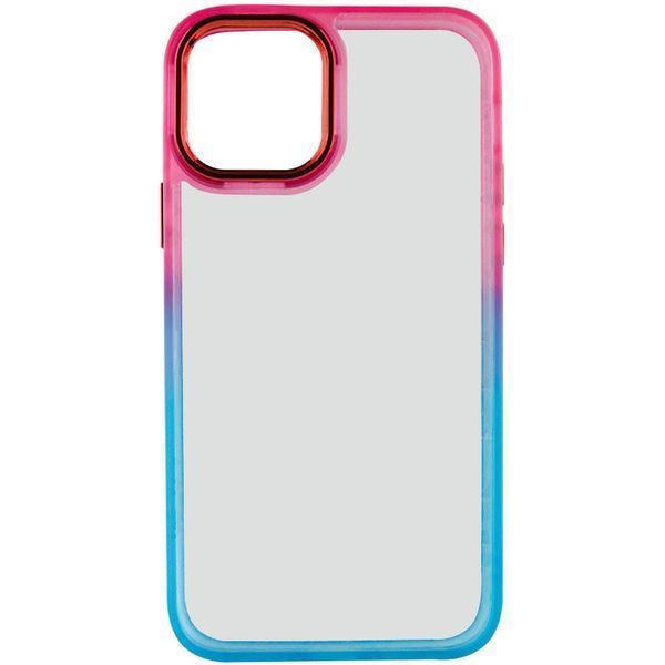 Чохол TPU+PC Fresh sip series для Apple iPhone 11 Pro Max (6.5") Бірюзовий / Рожевий 777-06698 фото