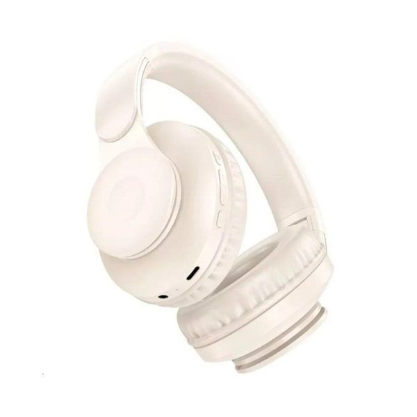 Бездротові накладні навушники HOCO W45 Enjoy BT headset Milky White 656-03811 фото