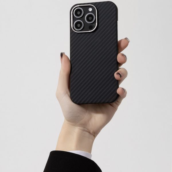 Чехол Proove Carbon Slim with Magnetic Ring iPhone 16 Onyx 656-04282 фото