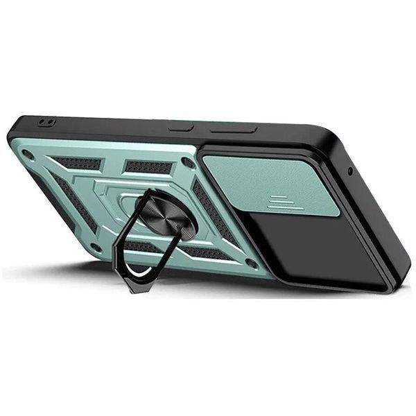 Ударопрочный чехол Camshield Serge Ring для Samsung Galaxy A03 Core Green 777-04635 фото