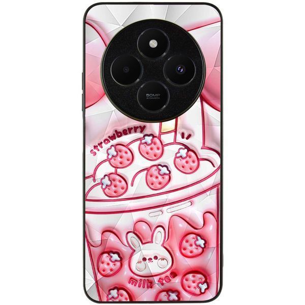 Чехол TPU+PC Prisma Fluffie для Xiaomi Redmi Note 12 4G Strawberry 777-04049 фото