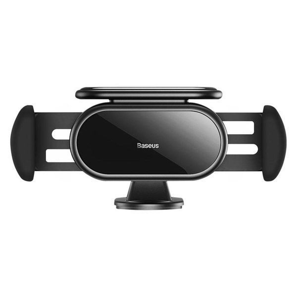 Тримач для мобiльного Baseus Steel Cannon pro Solar Electric Car Mount Black 656-00437 фото