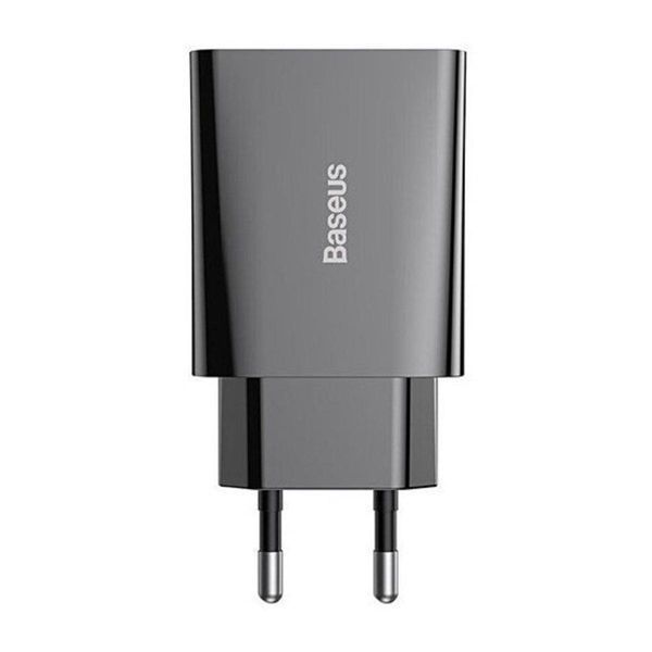 Мережевий зарядний пристрій Baseus Speed Mini Quick Charger 1C 20W EU Black 656-01305 фото